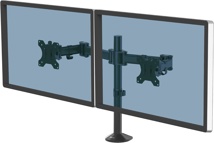 Brazo para monitor doble Reflex Series negro